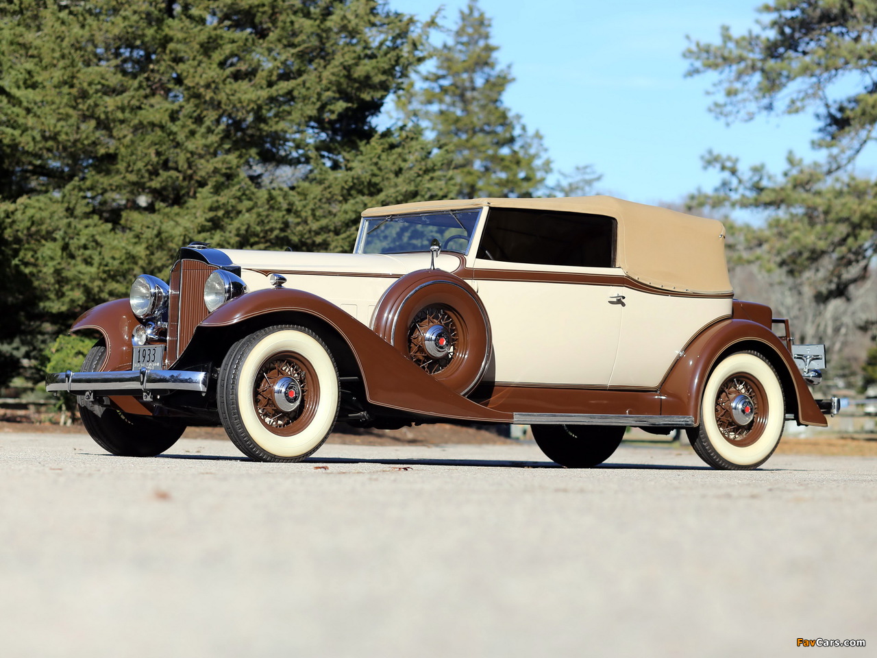 Packard Eight Convertible Victoria by Dietrich (1002-627) 1933 pictures (1280 x 960)