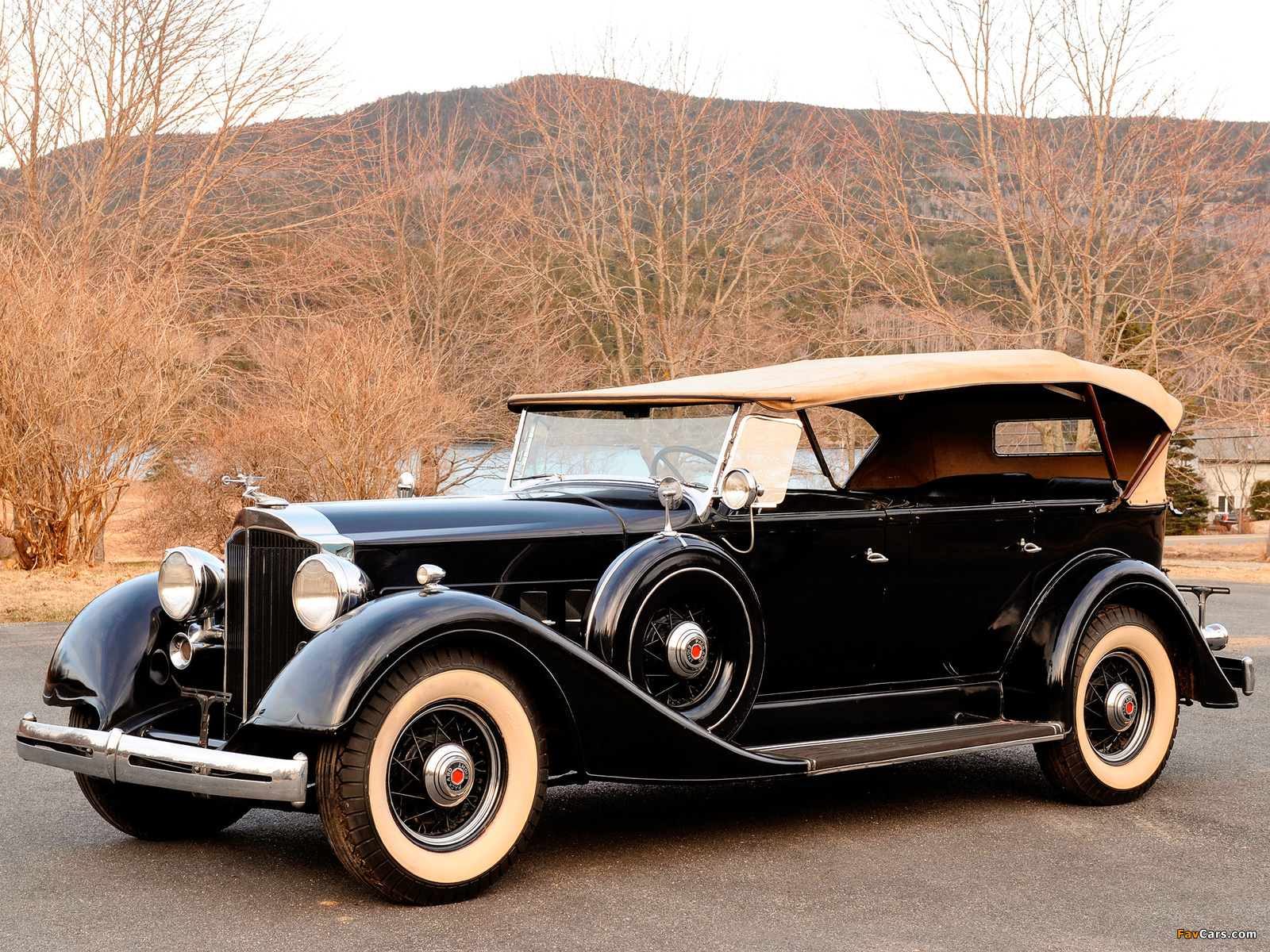 Packard Eight 7-passenger Touring (1101) 1934 photos (1600 x 1200)