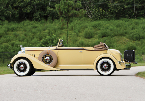 Packard Eight Convertible Victoria 1934 pictures