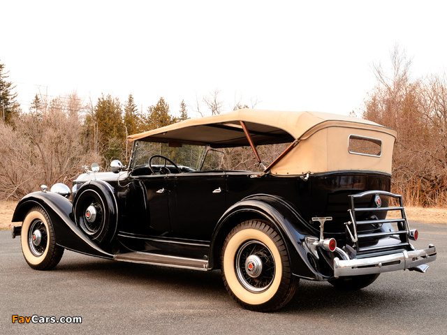 Packard Eight 7-passenger Touring (1101) 1934 wallpapers (640 x 480)