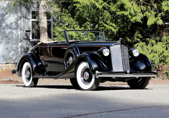 1936 Packard Eight Coupe Roadster (1402-919) 1935–36 photos