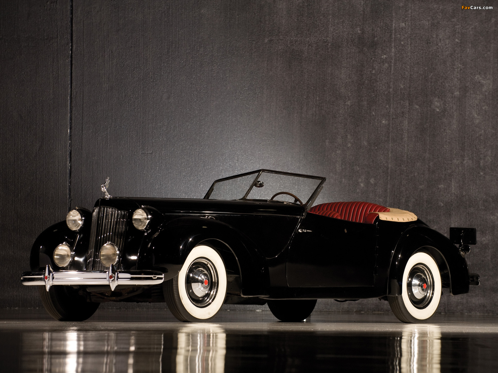 Packard Eight Convertible Victoria by Darrin 1938 pictures (1600 x 1200)