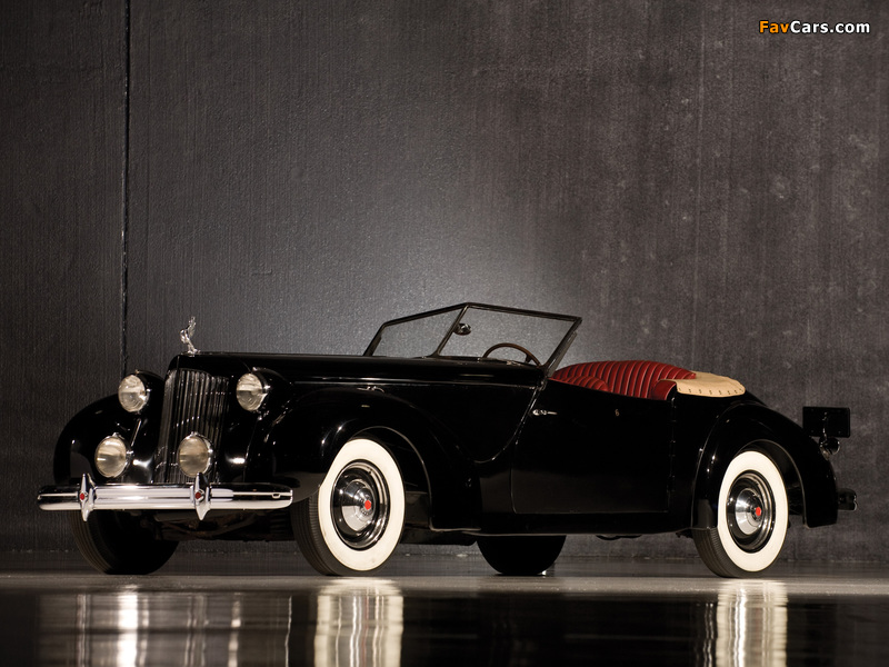 Packard Eight Convertible Victoria by Darrin 1938 pictures (800 x 600)