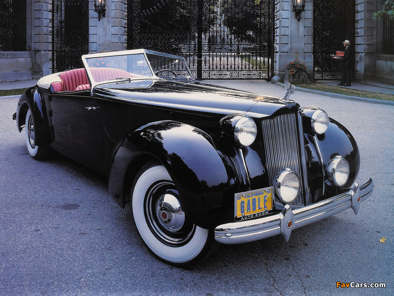 Packard Eight Convertible Victoria by Darrin 1938 wallpapers (800 x 600)