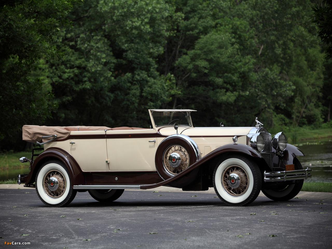 Photos of Packard Eight Individual Custom Convertible Sedan by Dietrich (840) 1931 (1280 x 960)