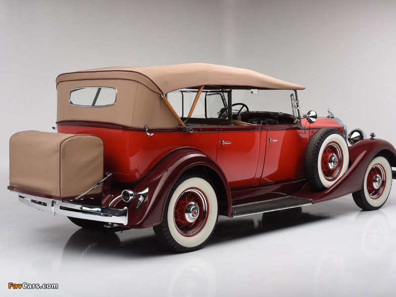 Photos of Packard Eight 7-passenger Touring (1101-710) 1933–34 (800 x 600)