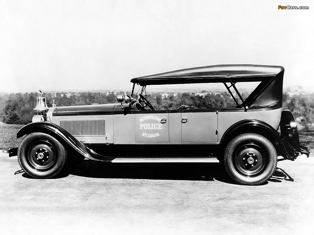 Pictures of Packard Single Eight Touring Police Car 1924 (1024 x 768)