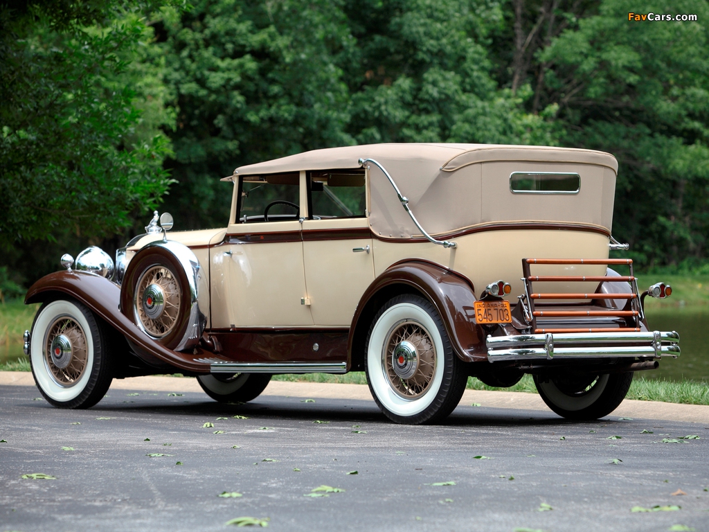 Pictures of Packard Eight Individual Custom Convertible Sedan by Dietrich (840) 1931 (1024 x 768)