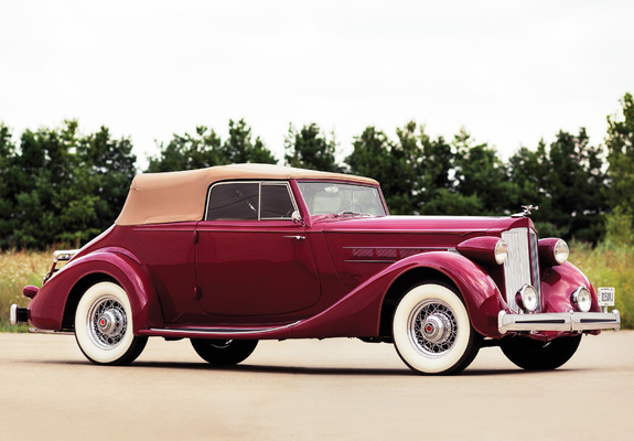 Pictures of Packard Eight Convertible Victoria (1201-807) 1935