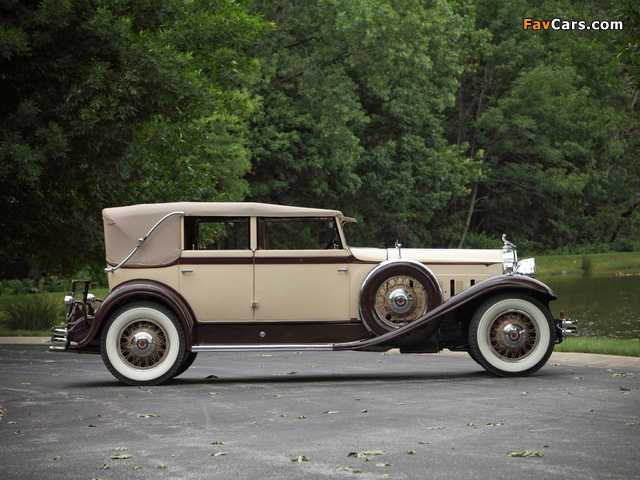 Packard Eight Individual Custom Convertible Sedan by Dietrich (840) 1931 wallpapers (640 x 480)