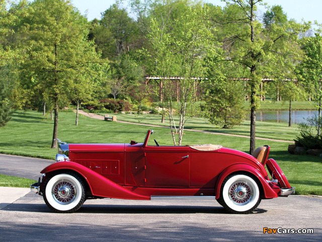 Packard Eight Coupe Roadster (609) 1933 wallpapers (640 x 480)