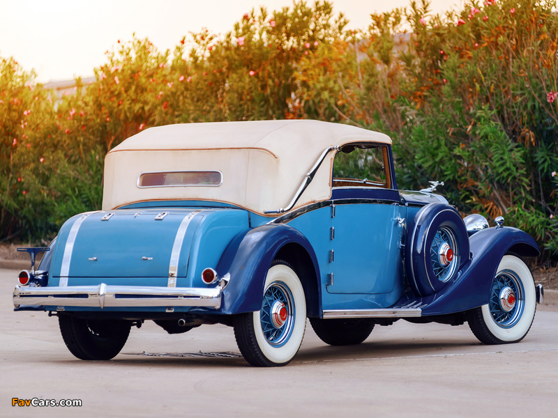 Packard Eight Cabriolet by Graber 1933 wallpapers (800 x 600)