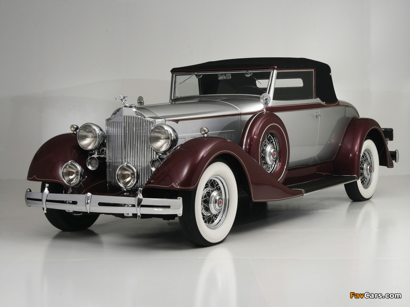 1934 Packard Eight Coupe Roadster (1101-719) 1933–34 wallpapers (800 x 600)