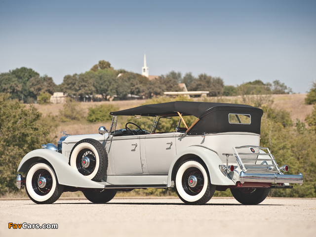 Packard Eight Dual Cowl Sport Phaeton (1101-721) 1934 wallpapers (640 x 480)