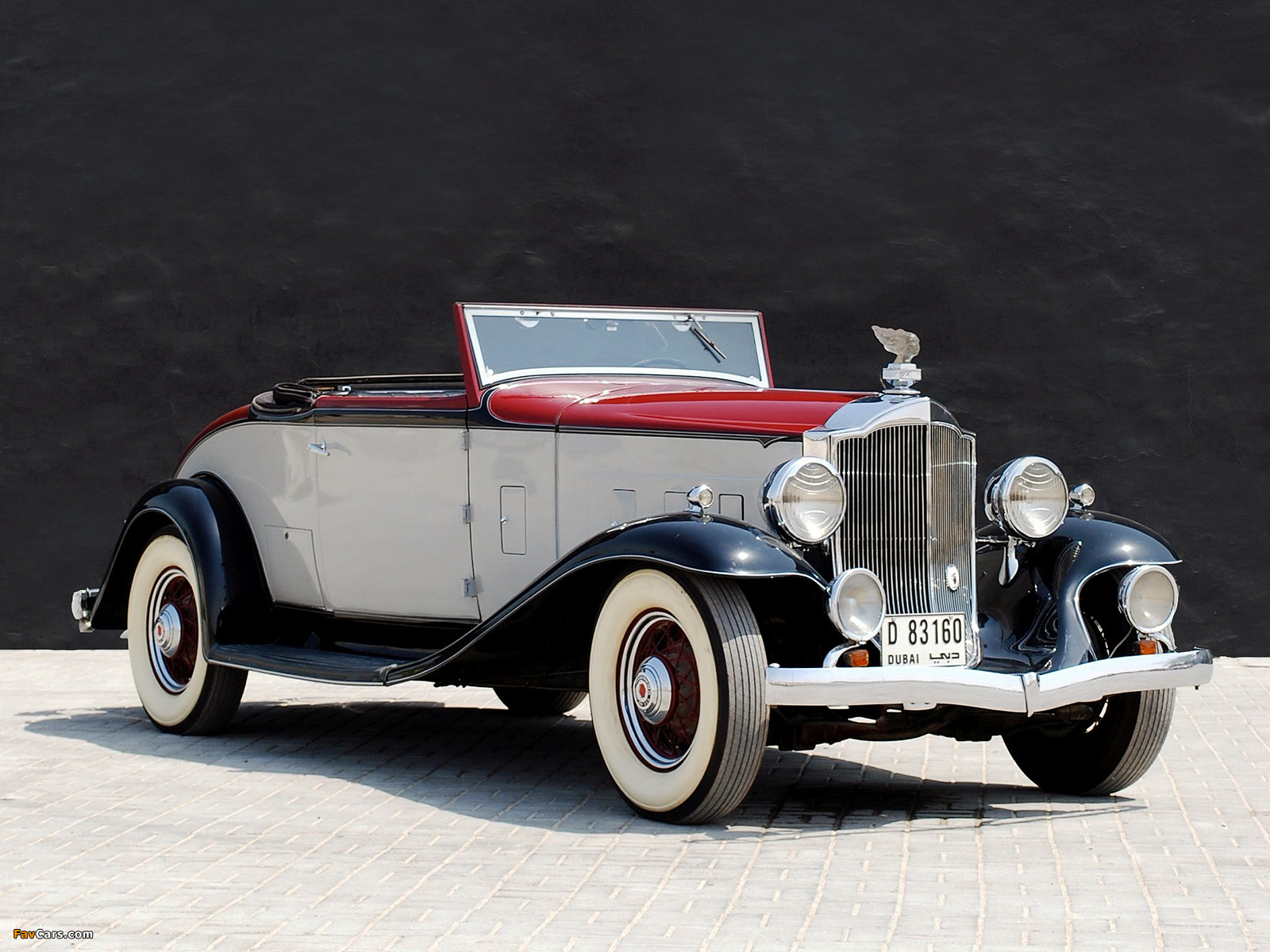 Packard Light Eight Coupe Roadster (900-559) 1932 wallpapers (1600 x 1200)