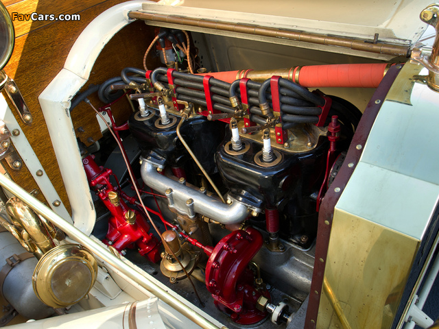 Packard Model 18 Touring 1909–10 wallpapers (640 x 480)