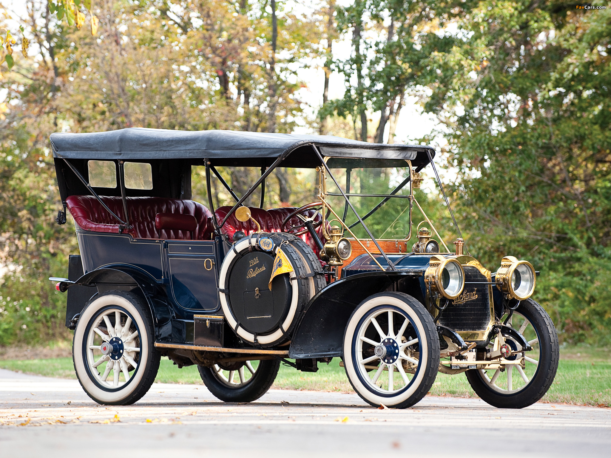 Images of Packard Model 30 Touring 1908 (2048 x 1536)