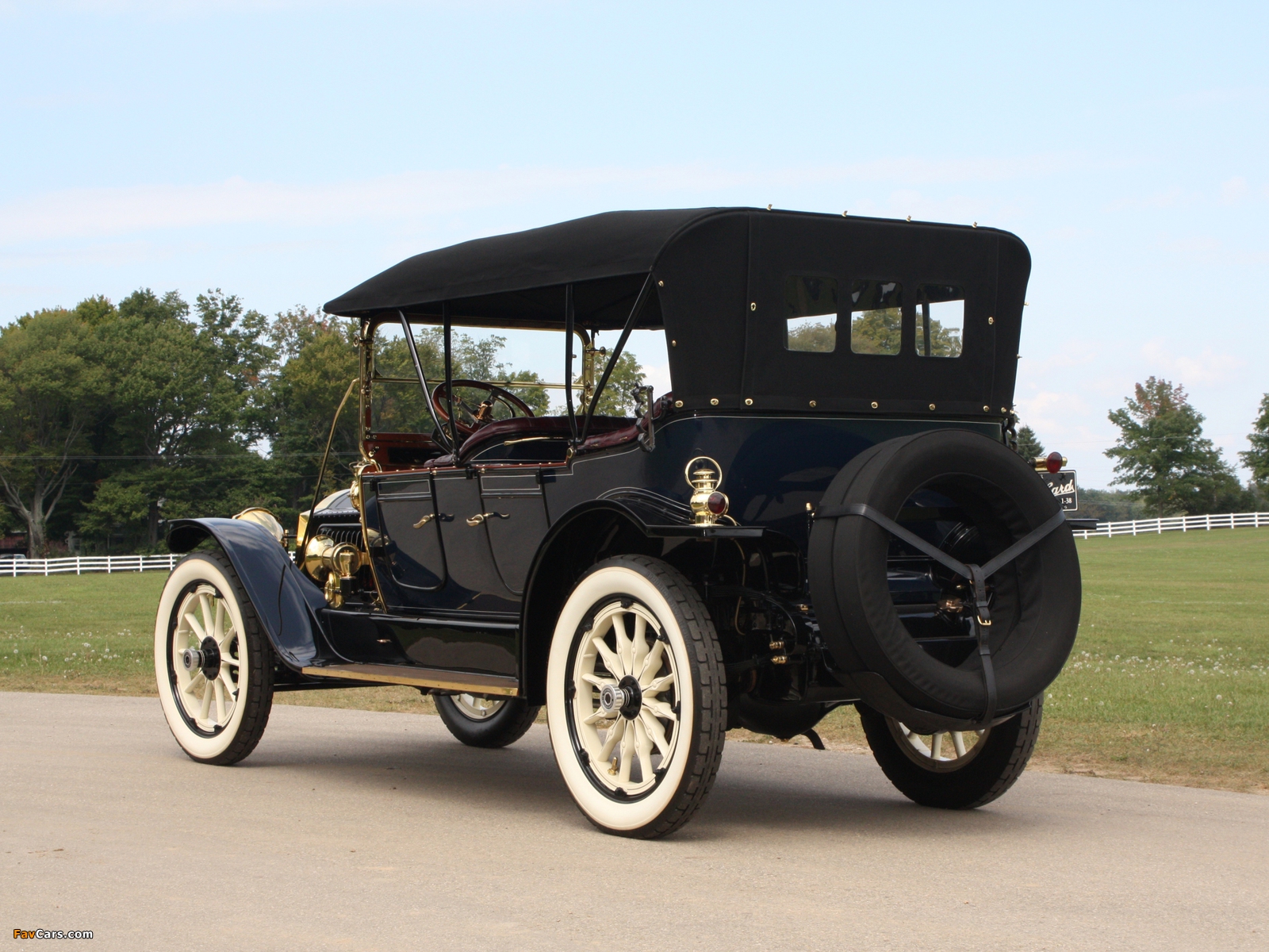 Packard Six Touring (1-38) 1913 pictures (1600 x 1200)