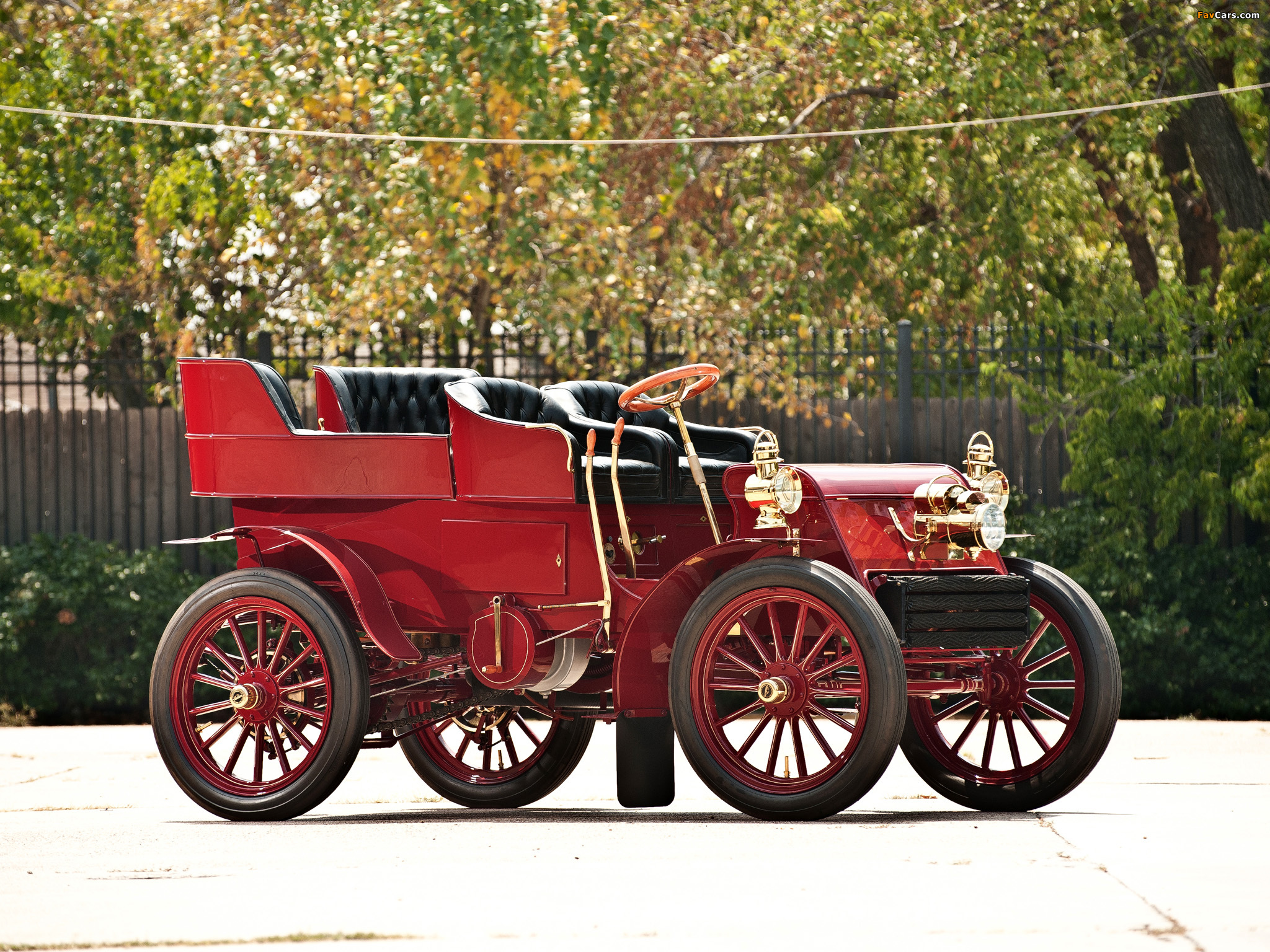 Packard Model F Rear-Entry Tonneau 1902 wallpapers (2048 x 1536)