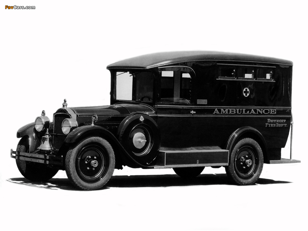 Packard Six Comissary Ambulance (433) 1927 photos (1024 x 768)
