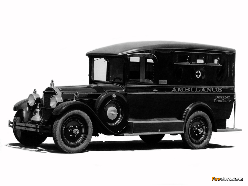 Packard Six Comissary Ambulance (433) 1927 photos (800 x 600)