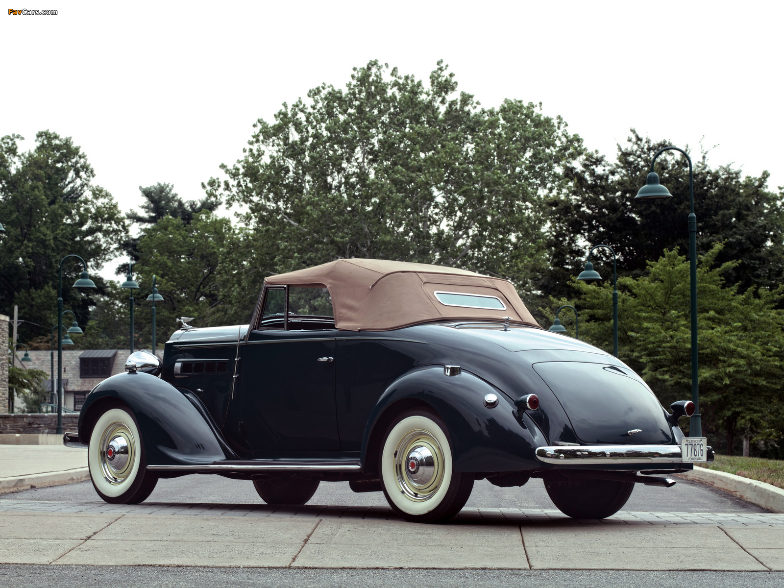 Packard Six Convertible (115-C) 1937 photos (1600 x 1200)