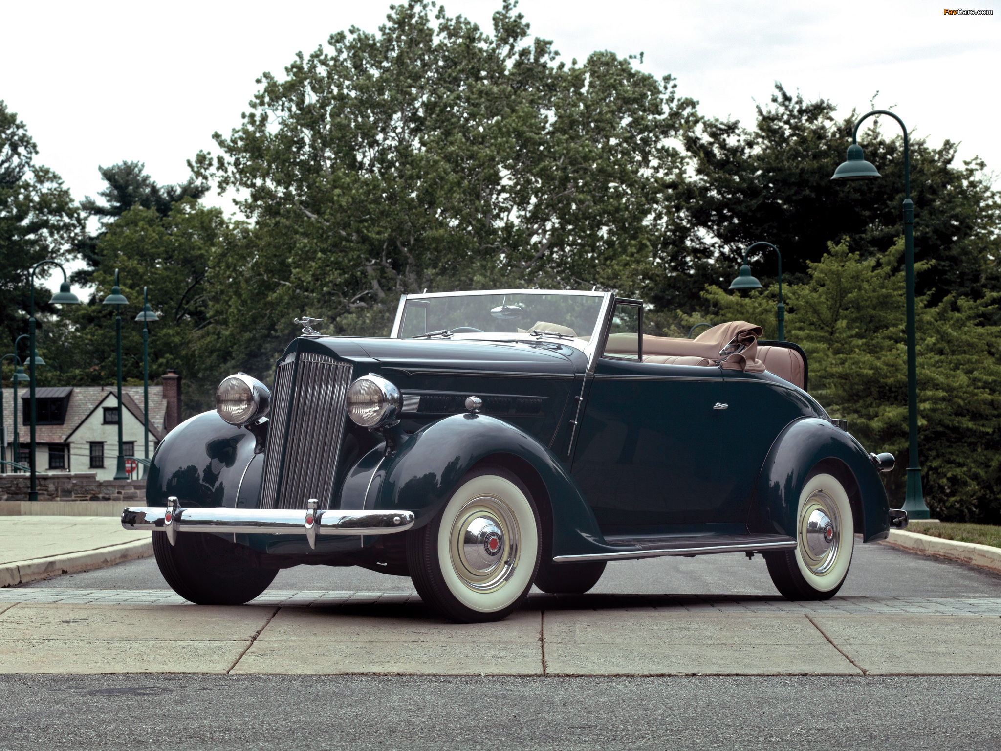 Packard Six Convertible (115-C) 1937 photos (2048 x 1536)