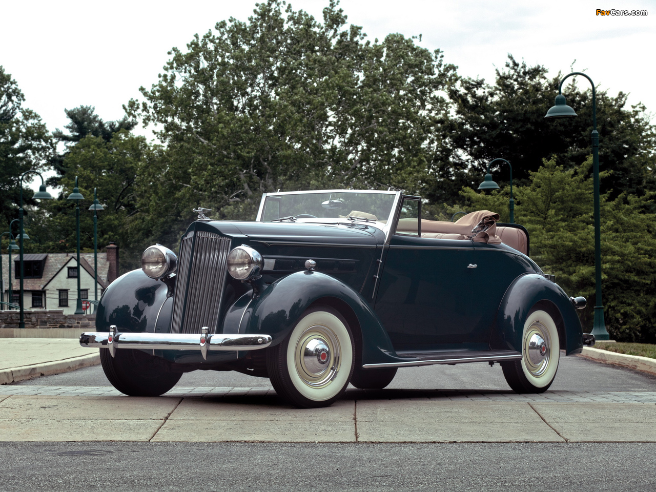 Packard Six Convertible (115-C) 1937 photos (1280 x 960)