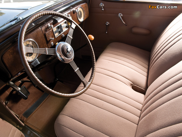 Packard Six Coupe 1937 wallpapers (640 x 480)