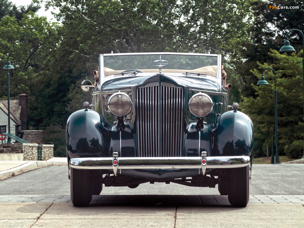 Pictures of Packard Six Convertible (115-C) 1937 (1024 x 768)