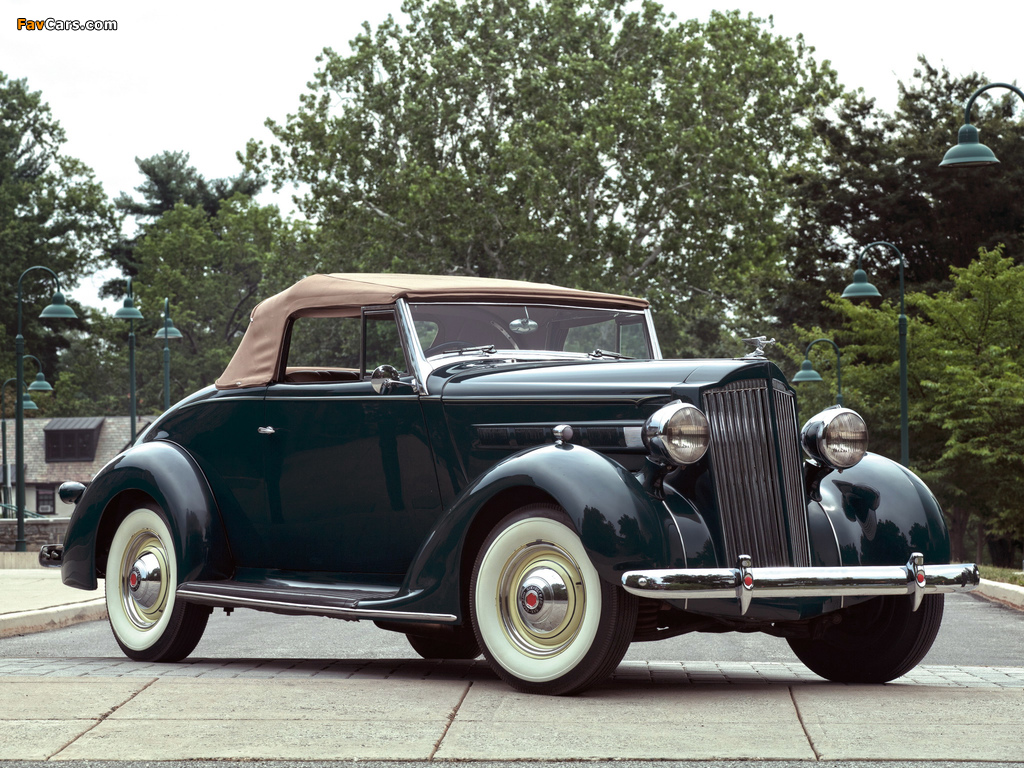 Pictures of Packard Six Convertible (115-C) 1937 (1024 x 768)