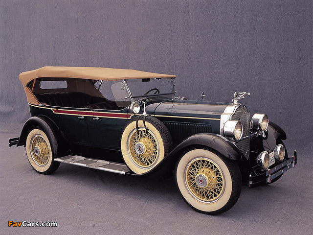 Packard Six Phaeton (426-301) 1927 wallpapers (640 x 480)