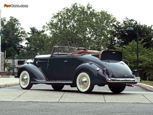 Packard Six Convertible (115-C) 1937 wallpapers (640 x 480)