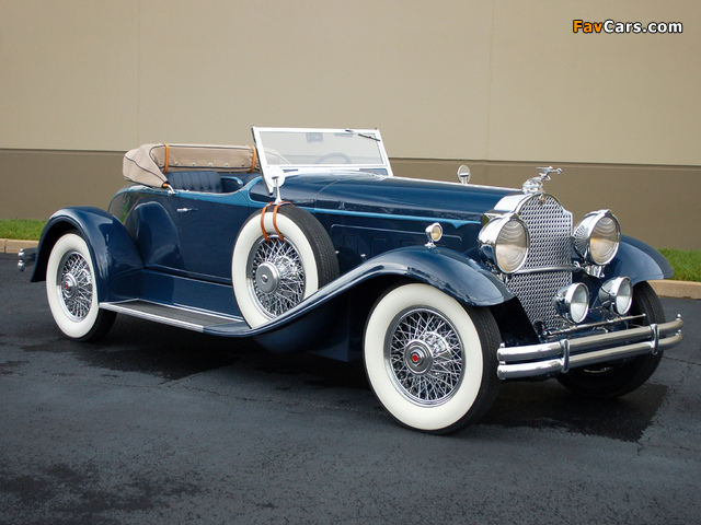 Packard Speedster Eight Boattail Roadster/Runabout (734-422/452) 1930 photos (640 x 480)