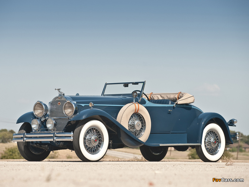 Packard Speedster Eight Boattail Roadster/Runabout (734-422/452) 1930 pictures (800 x 600)