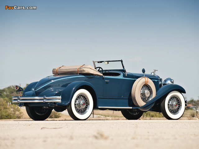 Packard Speedster Eight Boattail Roadster/Runabout (734-422/452) 1930 wallpapers (640 x 480)