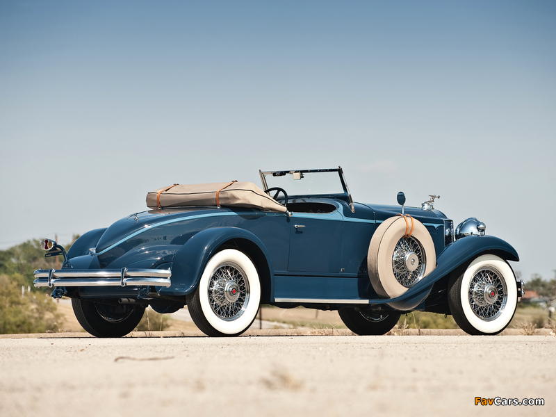 Packard Speedster Eight Boattail Roadster/Runabout (734-422/452) 1930 wallpapers (800 x 600)