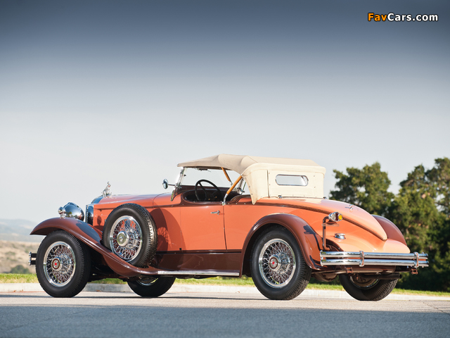 Packard Speedster Eight Boattail Roadster/Runabout (734-422/452) 1930 wallpapers (640 x 480)