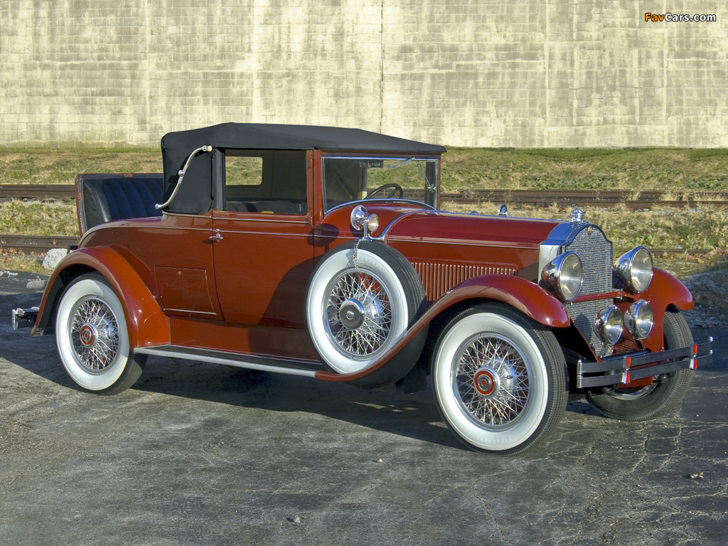 Packard Standard Eight Convertible Coupe (626-339) 1929 photos (1024 x 768)