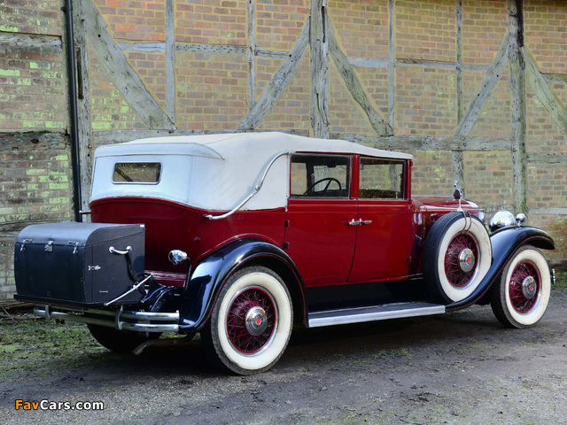 Packard Standard Eight Convertible Sedan (833-483) 1931 pictures (640 x 480)