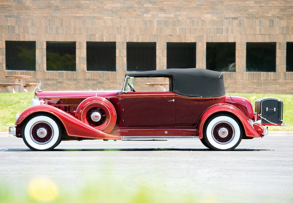 Images of Packard Super Eight Convertible Victoria (1104-767) 1934