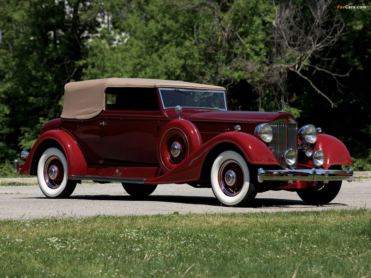 Images of Packard Super Eight Convertible Victoria (1104-767) 1934 (1280 x 960)