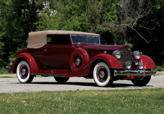 Images of Packard Super Eight Convertible Victoria (1104-767) 1934