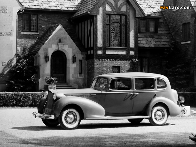 Images of Packard Super Eight Touring Sedan (1603-1103) 1938 (640 x 480)