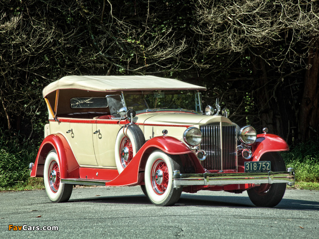 Packard Super Eight Touring (1004-650) 1933 pictures (640 x 480)