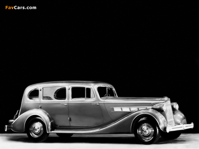 Packard Super Eight Sedan (1401) 1936 wallpapers (640 x 480)