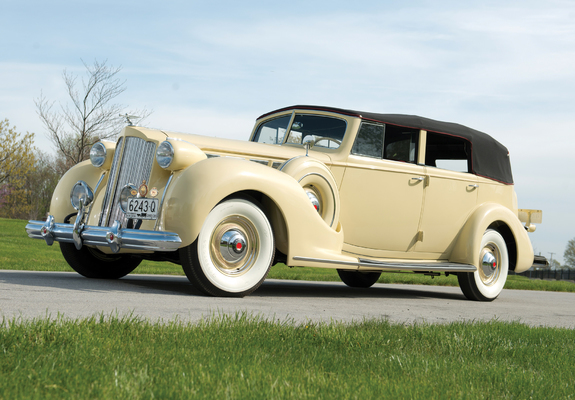 1938 Packard Super Eight Convertible Sedan (1605-1143) 1937–38 images