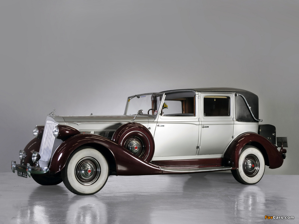 Packard Super Eight Town Car by Brewster (1501-209) 1937 wallpapers (1024 x 768)
