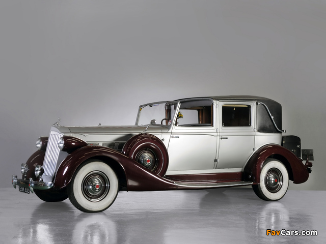 Packard Super Eight Town Car by Brewster (1501-209) 1937 wallpapers (640 x 480)