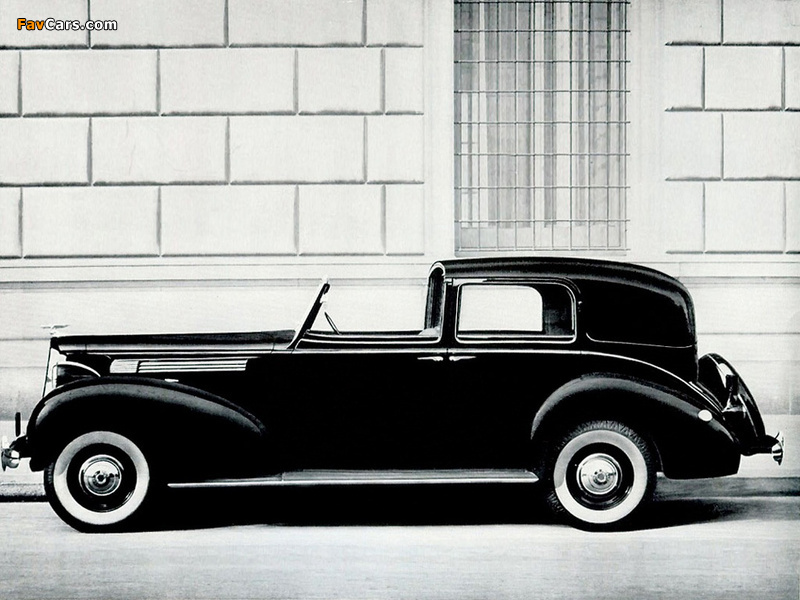 Packard Super Eight All-Weather Cabriolet by Rollston (1665) 1938 wallpapers (800 x 600)